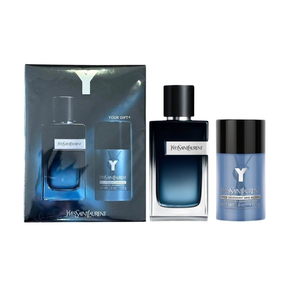 Set Yves Saint Laurent YSL Y EDP 100ml & Lăn Khử Mùi 75g Chính Hãng - Hình ảnh chính